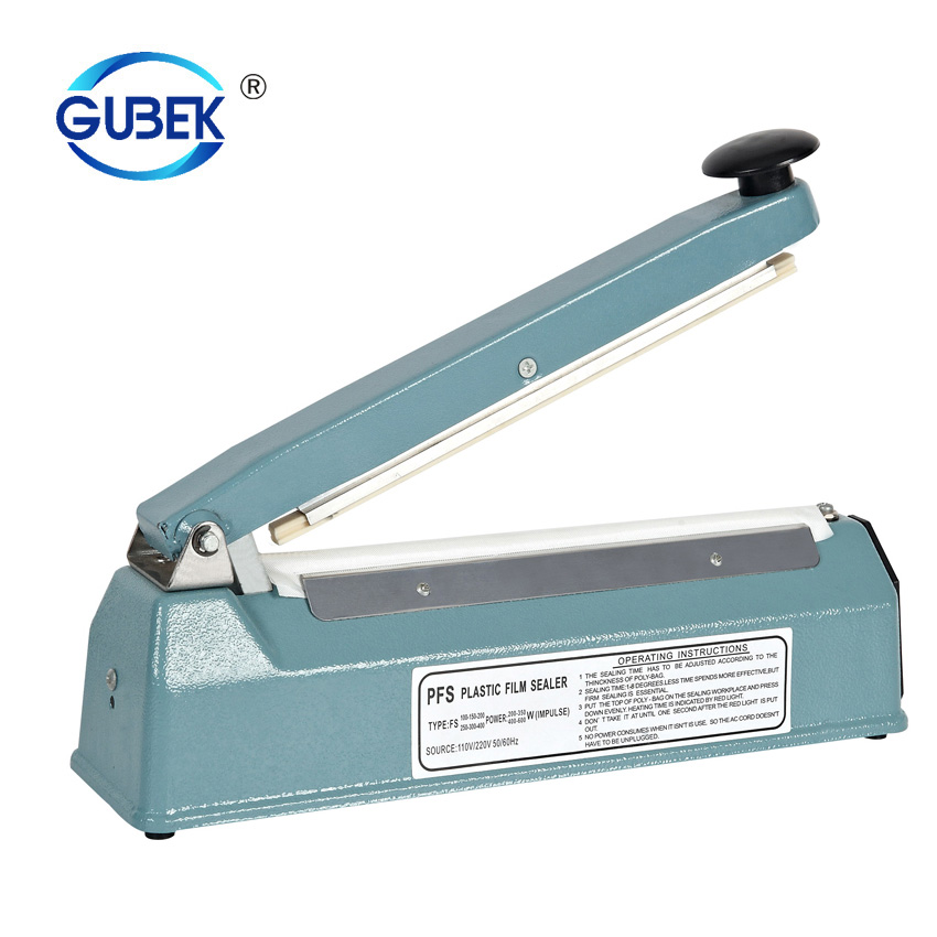 PFS-200/300/400mm Impulse Manual Hand Sealer Heat Sealing Ma