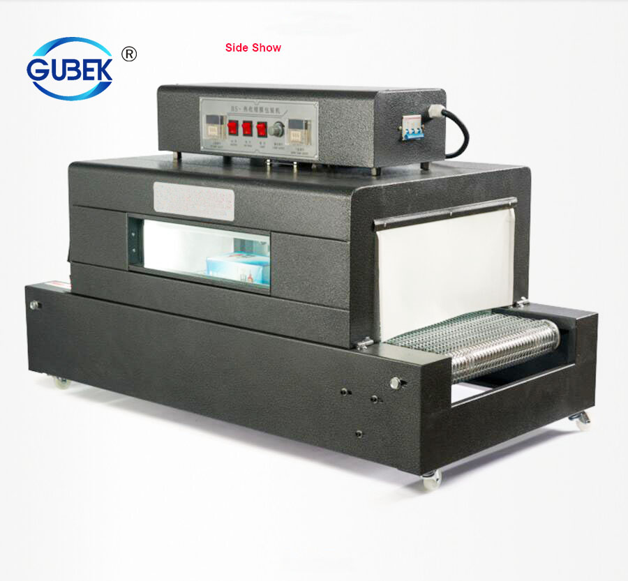 BS-B4020 Heat Tunnel Plastic Film Shrink Wrapping Machine wi