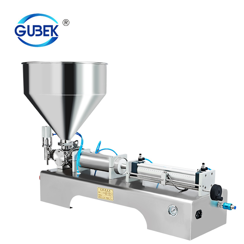 One nozzle Paste Filling Machine for Cheeze, Sauce, Oitnment
