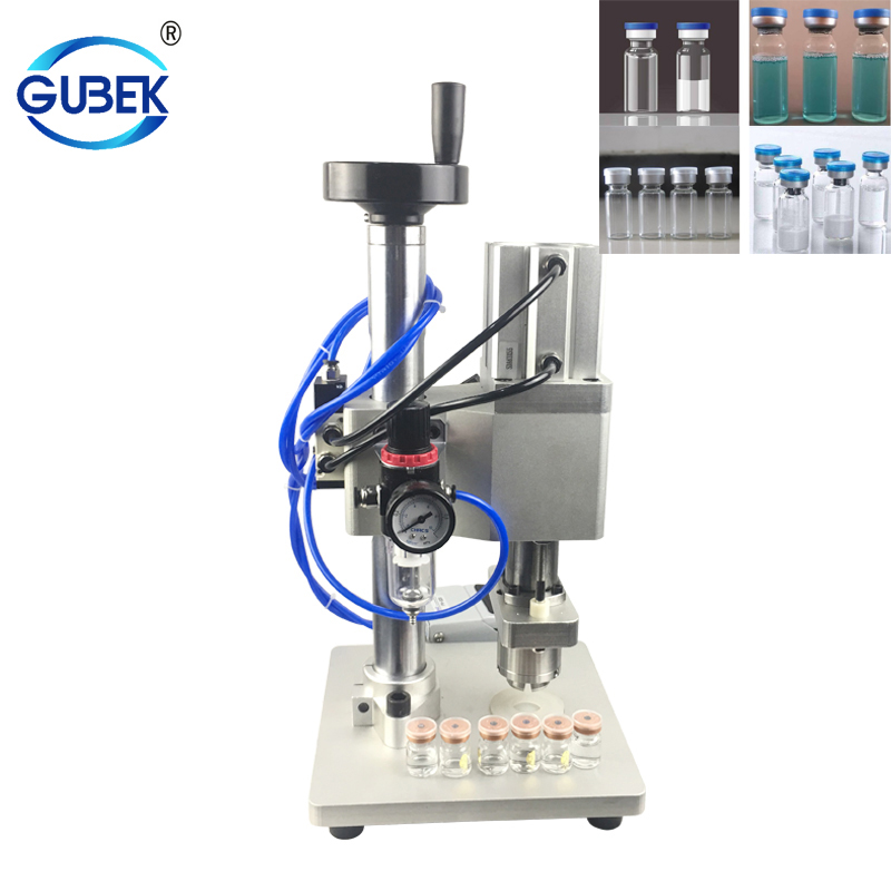 Pneumatic Xilin Bottle Capping Machine, Oral Liquid Aluminum