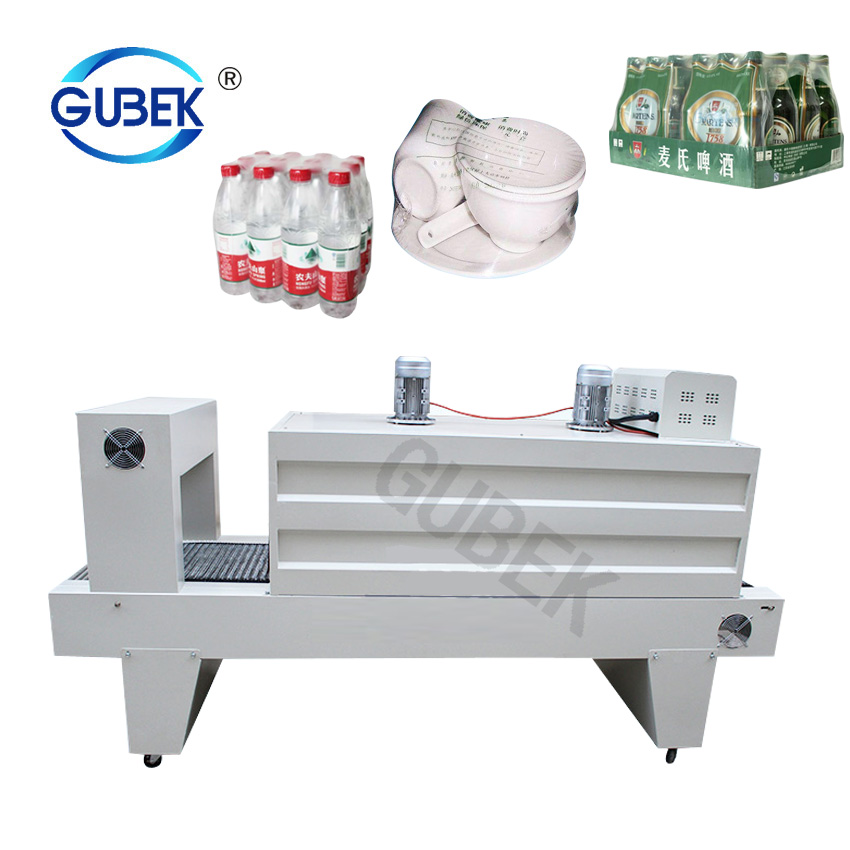 BSE-5040 PE film shrink packing machine/shrink tunnel